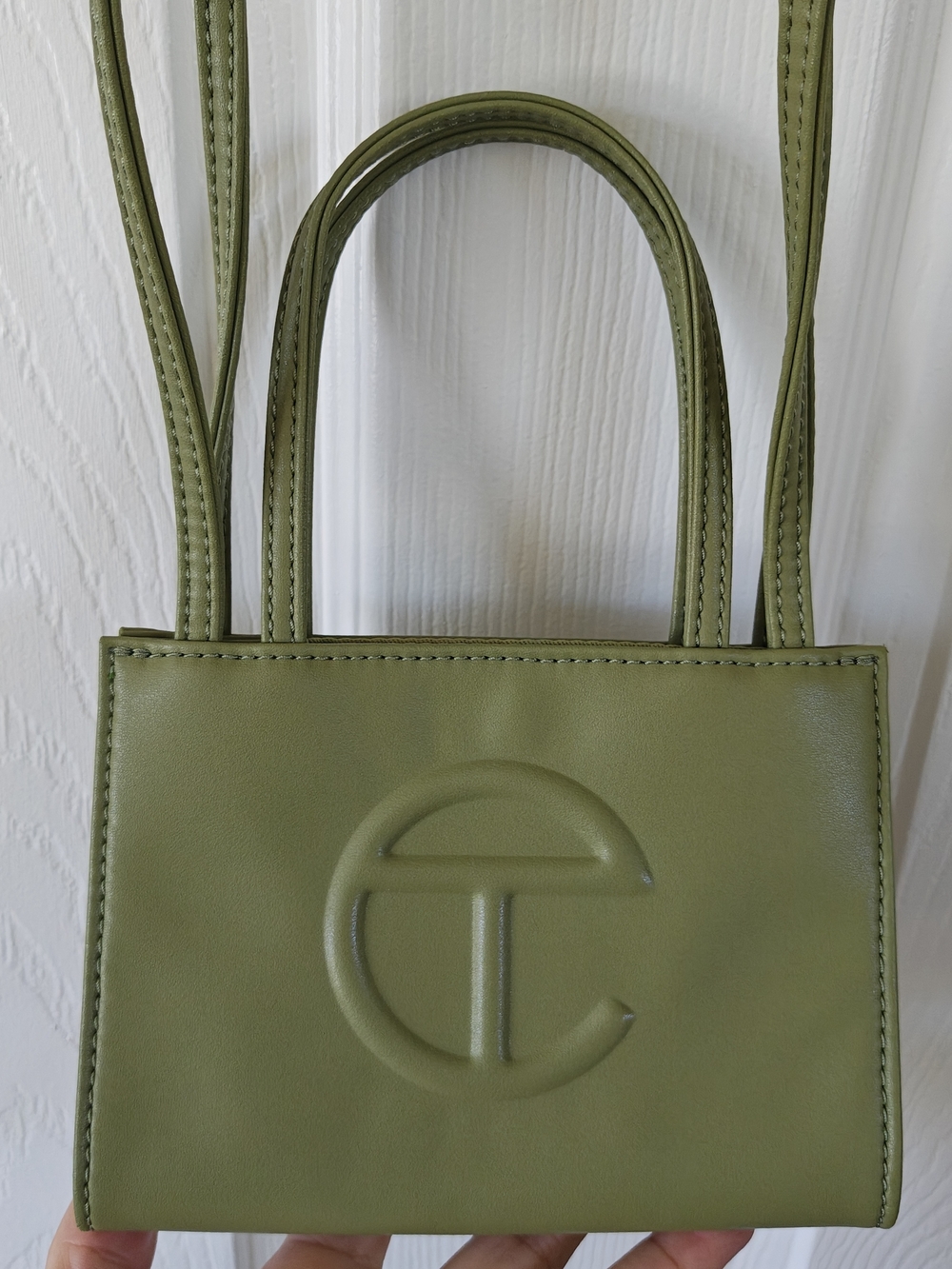 Telfar Sage Mini Tote Like New